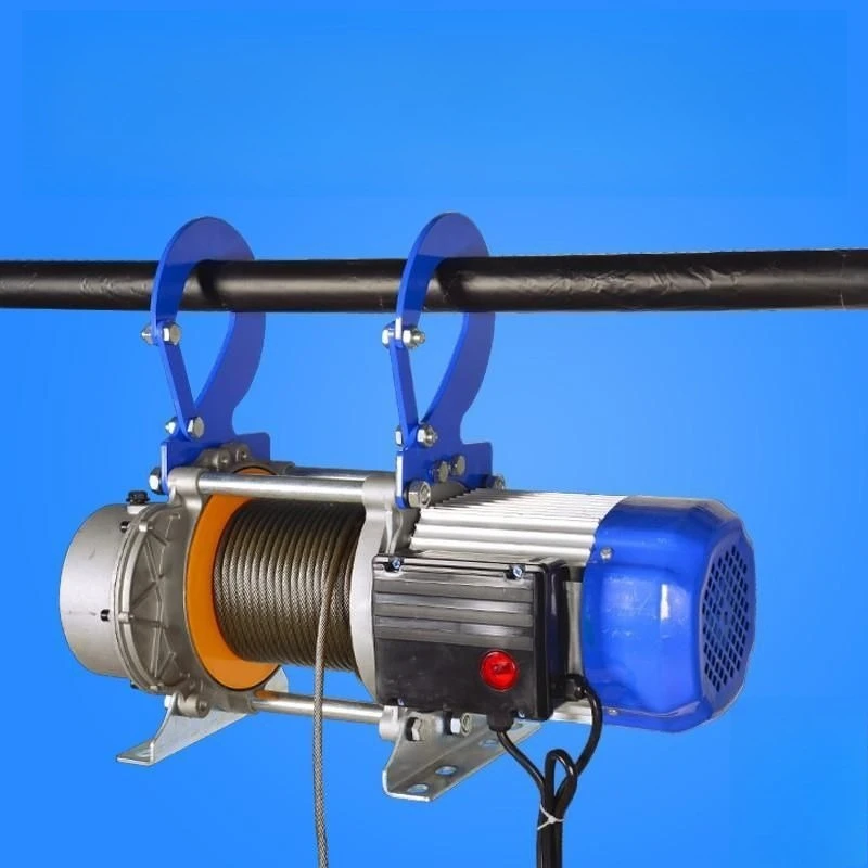 

Hoist 1 ton 2 tons 3 tons small electric hoist 220v household fast control lifting crane hoist