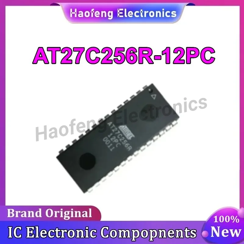 Nuevo Chip de memoria Original AT27C256R-12PC DIP28