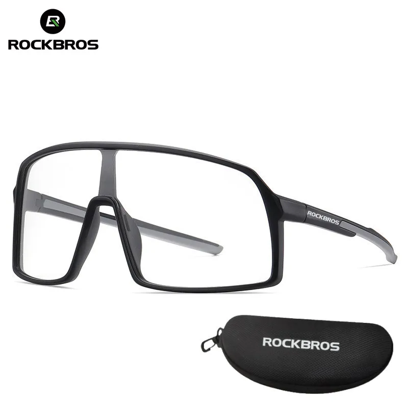 ROCKBROS' neue TR90-Sonnenbrille mit großem Rahmen, polarisierte Sportsonnenbrille, Reitsonnenbrille, Schutzbrille