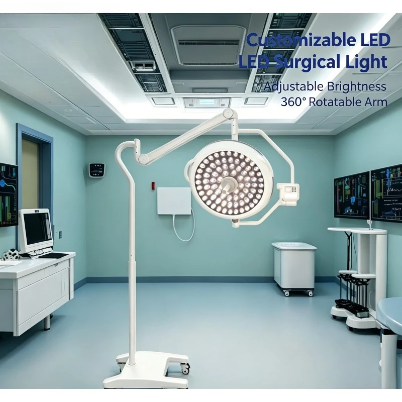 Ceiling mounted hospital LED examination light shadowless surgical headlight