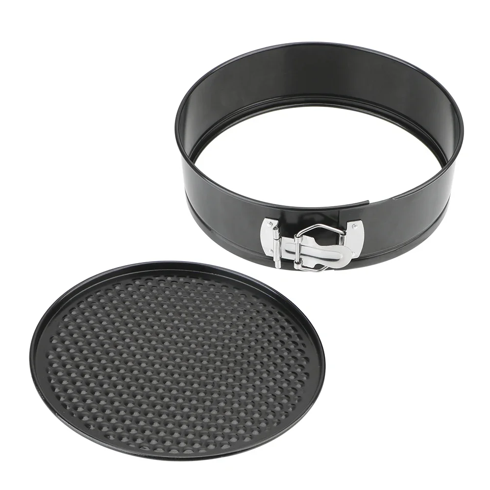 Removable Bottom Non-Stick Metal Bake Mould Round Cake Pan Bakeware  Carbon Steel Cakes Molds Kitchen Accessories