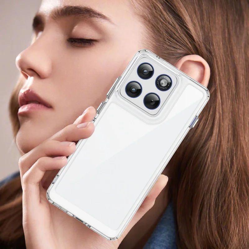 حافظة لهاتف Moto Edge 70 لهاتف Motorola Moto Edge 70 Capas مقاومة للصدمات درع خلفي شفاف اللون شفاف لهاتف Fundas Moto X70 Air #3