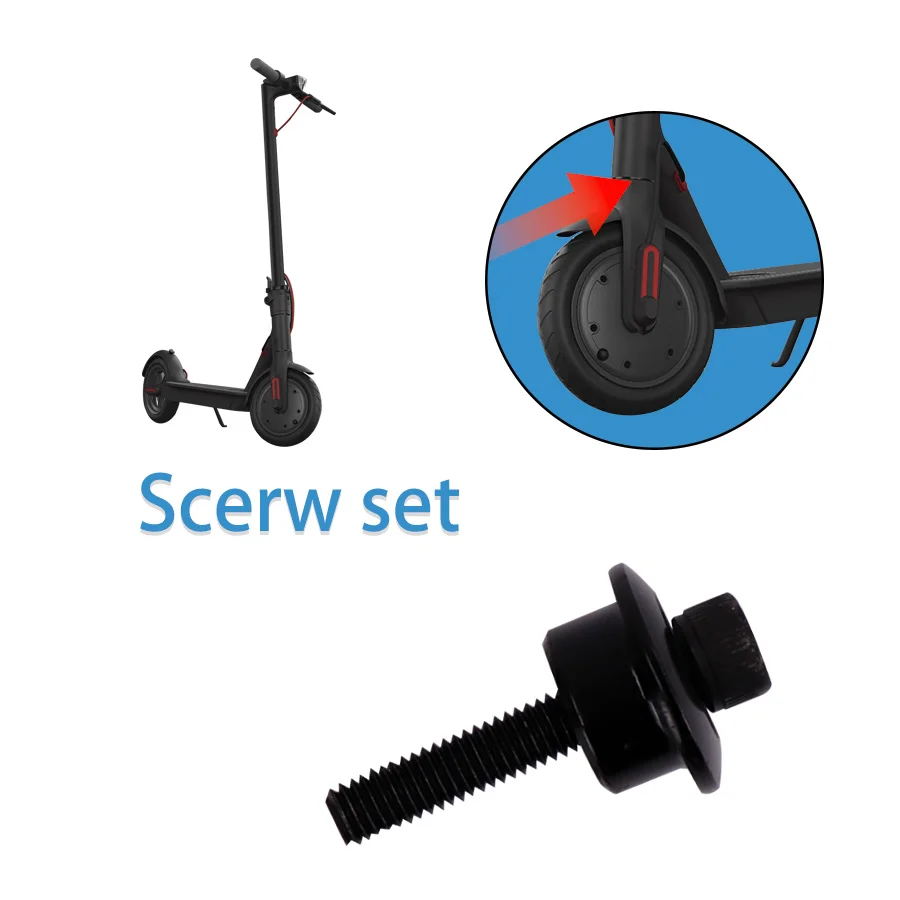 Retaining Screw Set For Xiaomi M365 Pro Electric Scooter Front Fork Fixing Durable Hinge Bolt Screw For Ninebot MAX G30 Parts