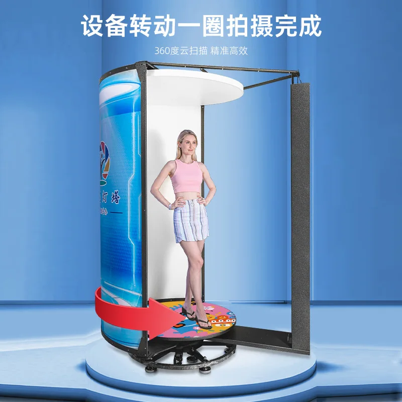 3D full-color body scanner/supports cloud modeling