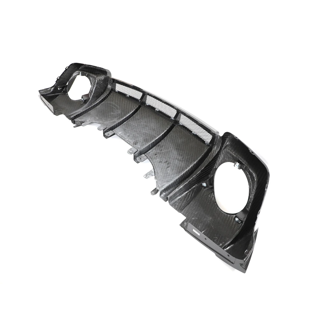 Diffusore per labbro posteriore in fibra di carbonio a secco Prepreg R8 per Audi R8 V10 2023