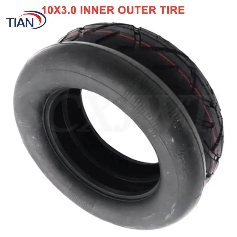 10x3.0 tyre inner tube outer tyre suitable for electric scooter balance scooter 10 * 3.0 tyre 10 inch inflatable wheel tyre