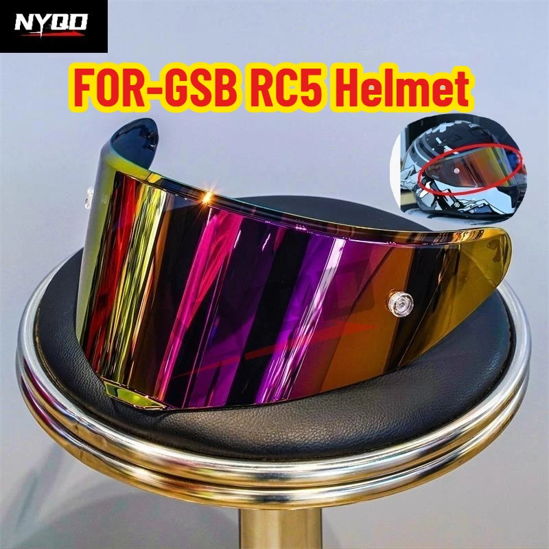 For GSB RC5 Helmet Lenses Original Color Visors Helmet Accessories