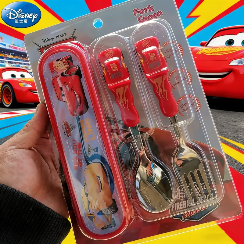 디즈니 자동차 라이트닝 맥퀸 어린이 수저 세트 304 - Lighting Mcqueen Decor 리뷰 및 가격