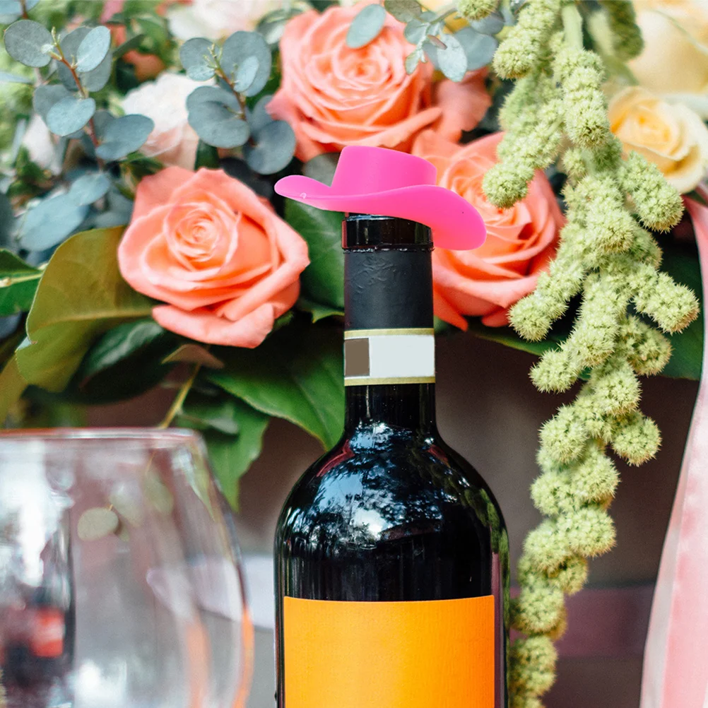 40 قطعة قبعات راعية البقر الصغيرة لون دقيق متين ليس من السهل أن تتلاشى كسر قبعة صغيرة نموذج قبعة نموذج لعبة التظاهر اللعب #4