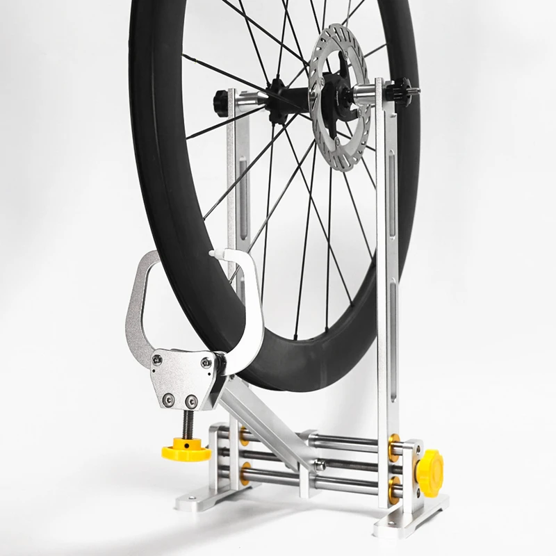 Bicycle Wheel Truing Stand Rim Alignment Stand Wheel Set Correction Frame Mountain Bike & Road Bike Correction Stand