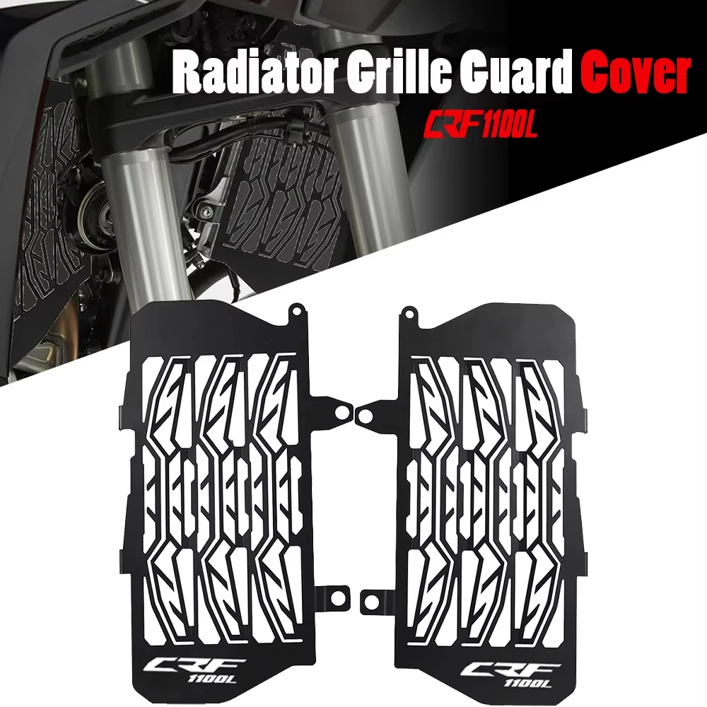 

Мотоциклетная высококачественная сотовая крышка радиатора для воды, крышка охладителя бака для Honda Africa Twin CRF1100L 2020 2021 2022 2023