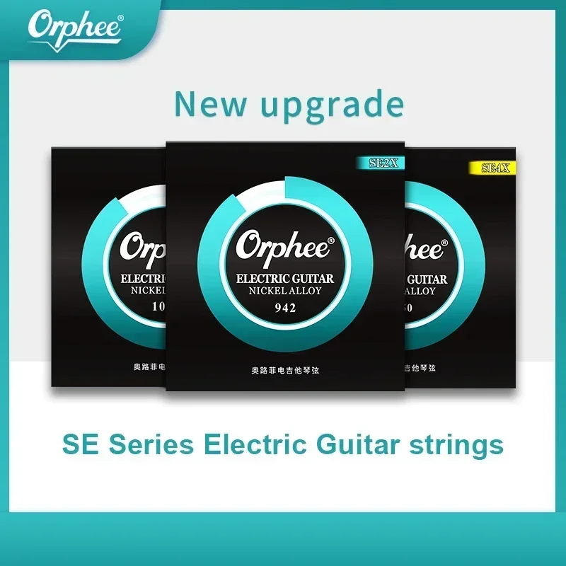 Cuerdas de Guitarra eléctrica Orphee serie SE, cuerdas envolventes de aleación de acero al carbono y níquel, piezas y accesorios de Guitarra profesional
