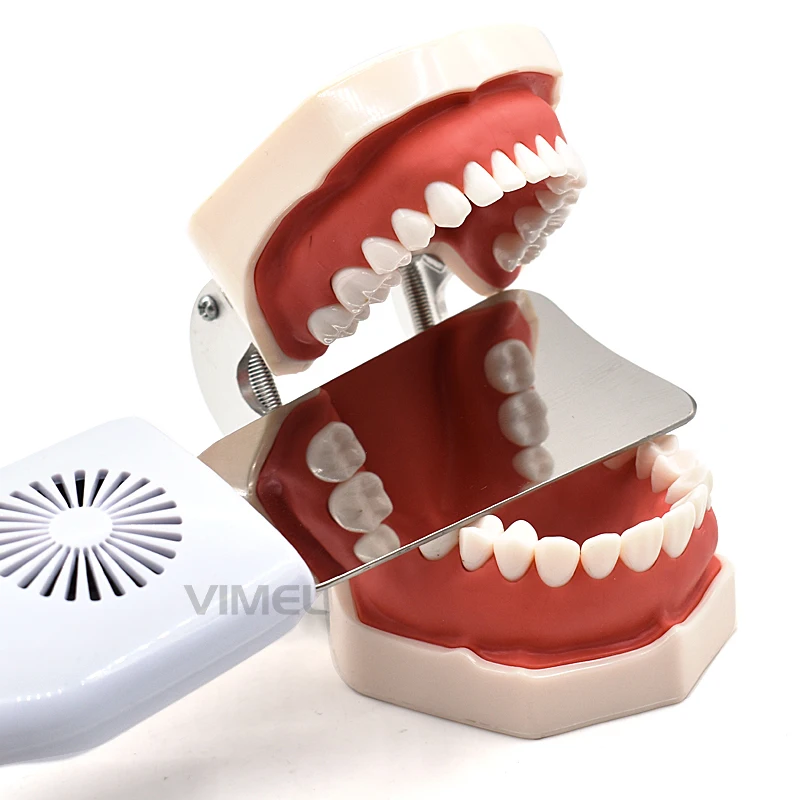VIMEL Dental Anti-Fog Mirrors Set Fog Free Intraoral Photography Stainless Steel Mirror with LED Light