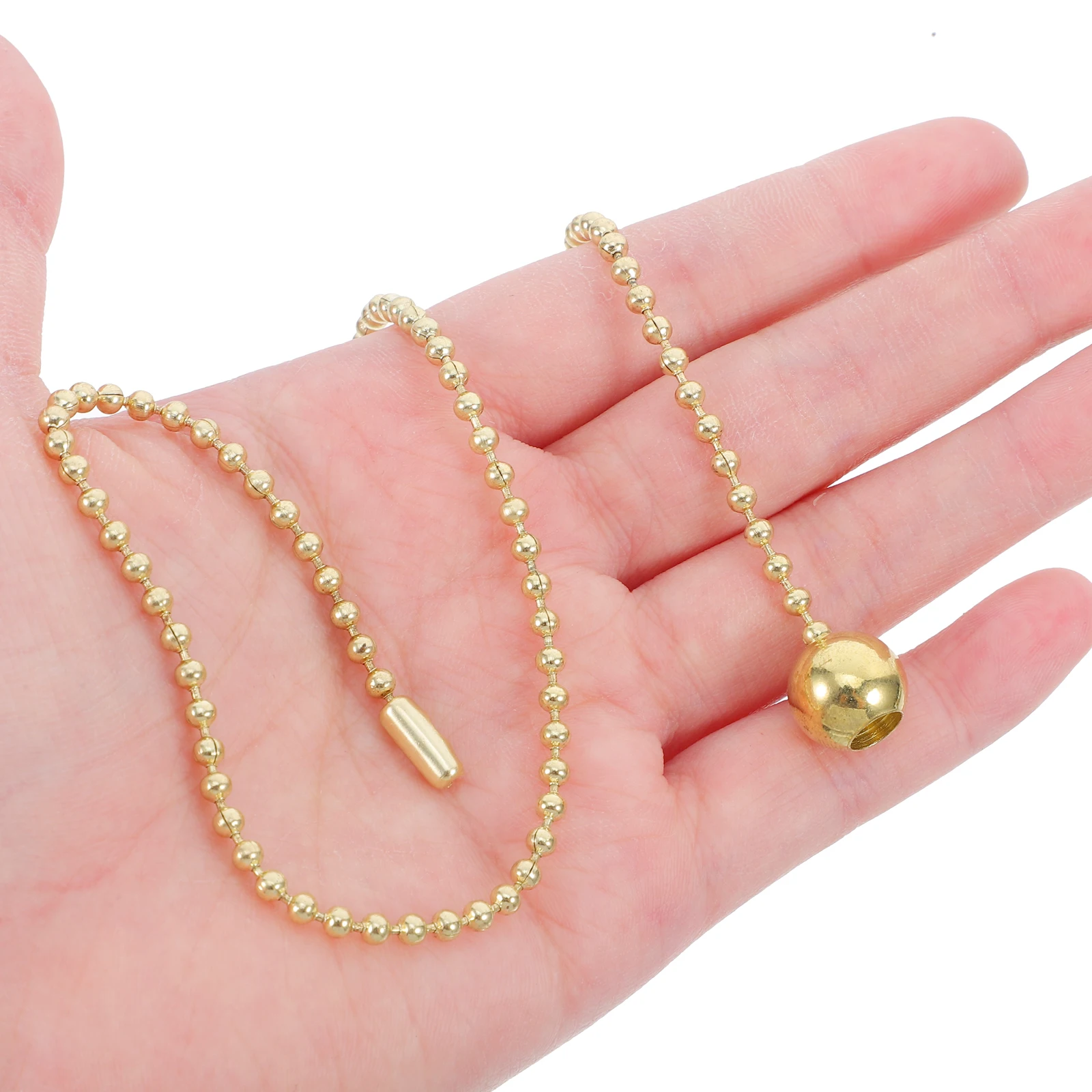 

Round Ball Switch for Ceiling Light Pull Chain Lamp Ceiling Light Bathroom Fan Metal Lamp Pull Chain Accessories