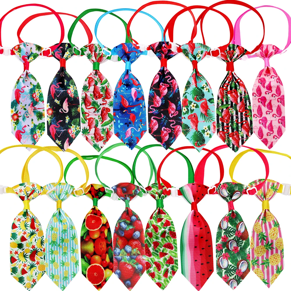 50/100ps Dog  Accessories Dog Bow Tie Summer Pet Supplies Small Dog Cat Bowties Neckties  Dogs Ties Fashion Dog For Small Dogs