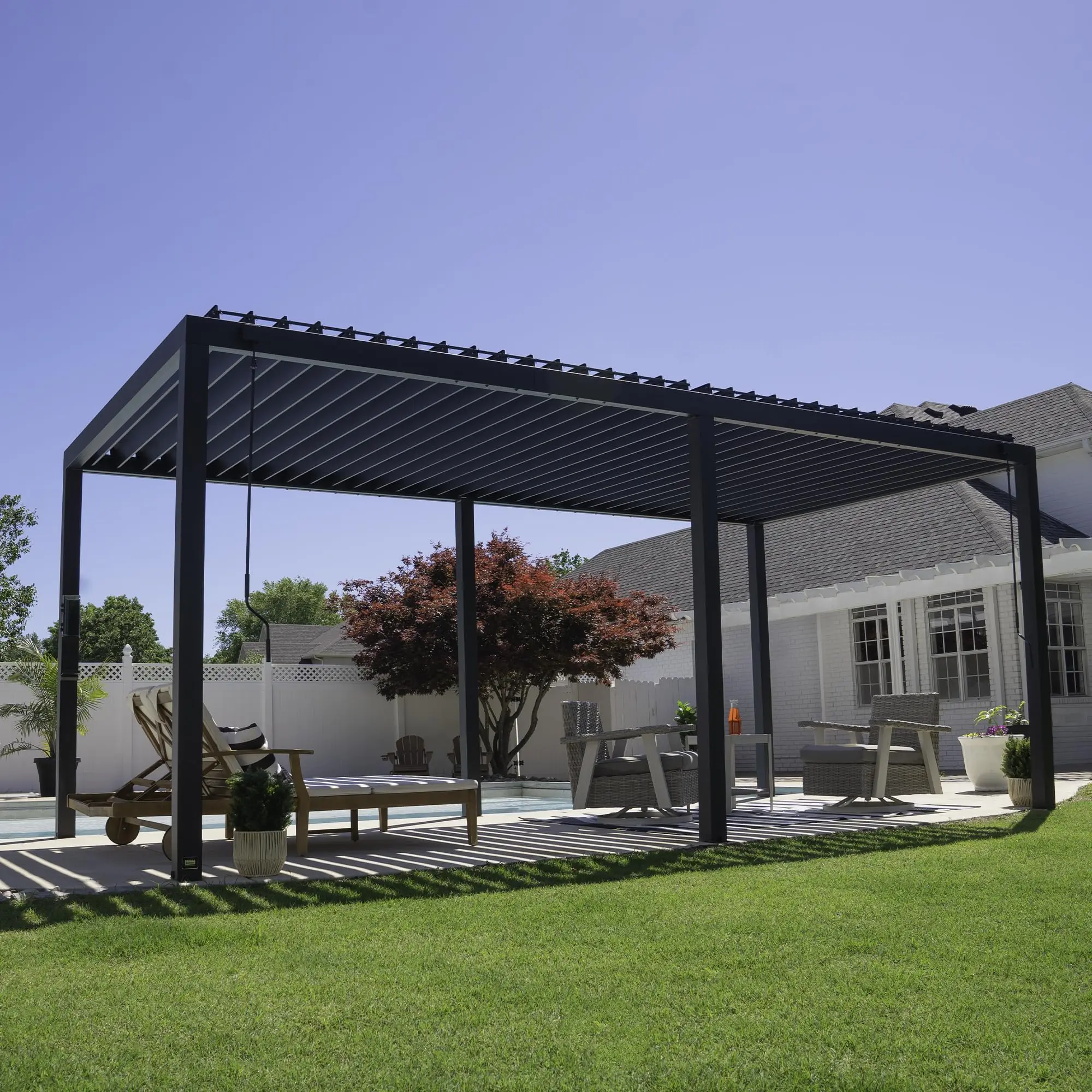 Outdoor Camping Gazebo - 富雲アルミニウム合金製業務用ガゼボテント、屋外結婚式や装飾、パティオ、庭、裏庭、キャンプ用パーゴラ