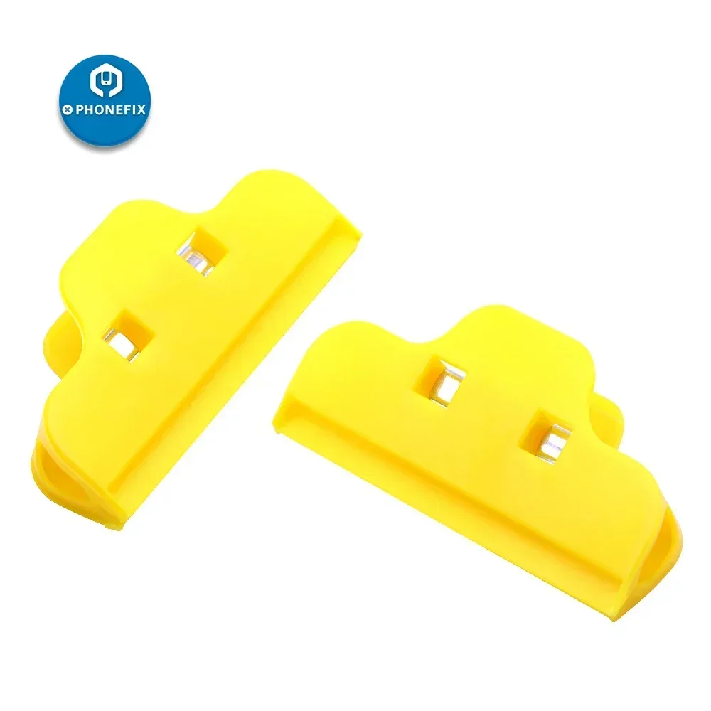 Universal 4pcs Plastic Clip Fixture LCD Screen Fastening Disassemble Clamp Mobile Phone Maintenance Repair Tool Fixing Holder