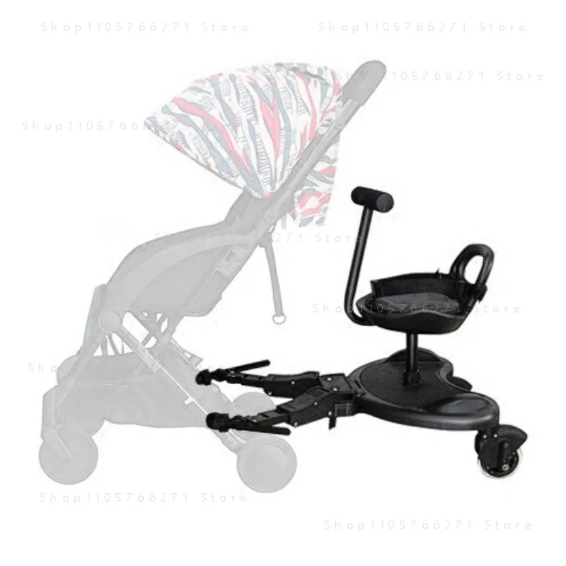 Buggy Board Auxiliary Scooter Baby Stroller Rear Trailer Second Child Artifact Twin Travel Trailer