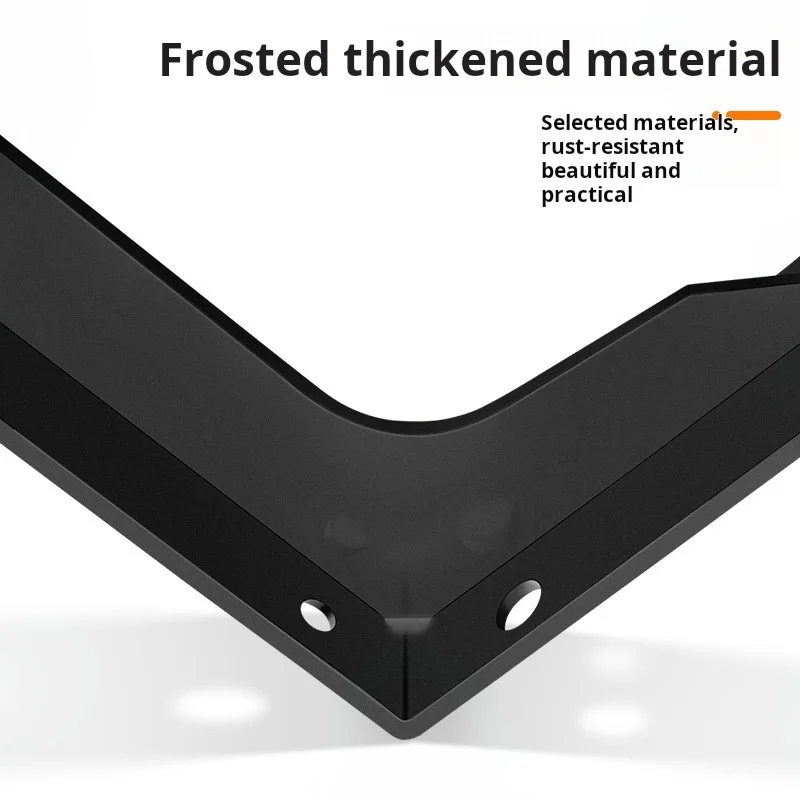 Integrated Bracket Hanging Clothes Pole Open Heavy-duty Triangular Support Frame Coat Hat Compartment Board Support Iron Frame