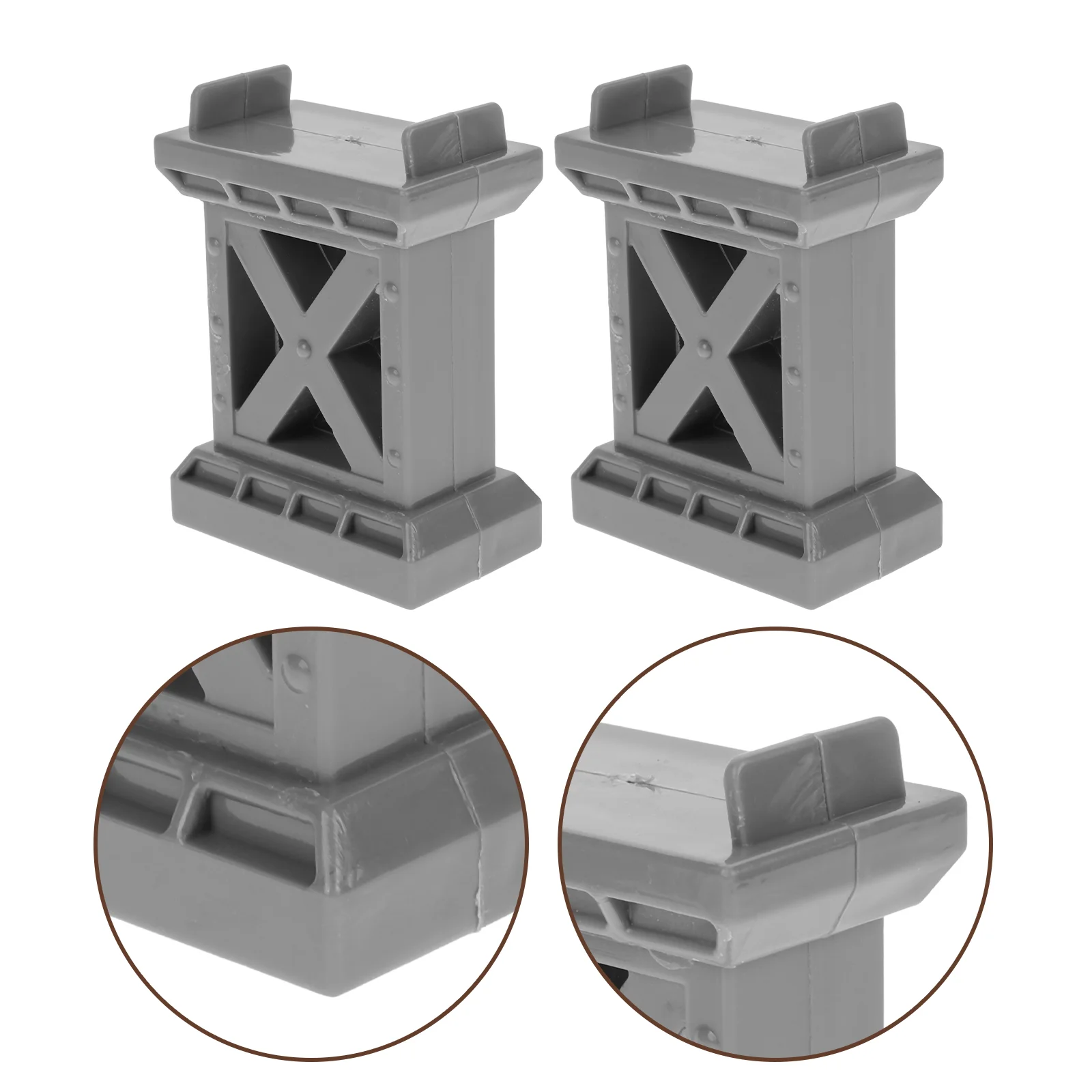 Kunststoff Zug Brücke Modell Multi Level Unterstützung Riser Zug Gleis Tunnel Brücke Kreuz Eisenbahn Spielzeug Truss Modell Zug