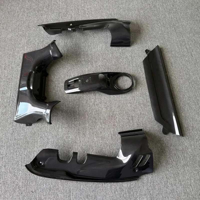 Factory Hot Sale Upgrd GTB , K Flat Textured Dry Carbon Fiber Convertible Hood Body Kit
