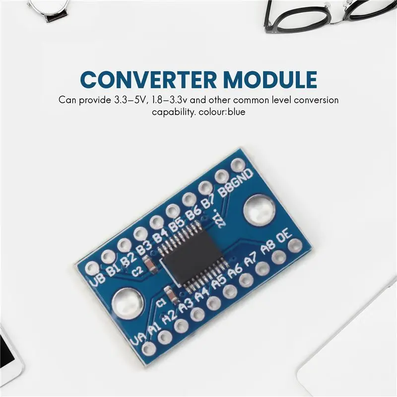 AY14 -5Pcs TXS0108E 8 Channel Logic Level Converter Bi-Directional High Speed Full Duplex Shifter 3.3V 5V