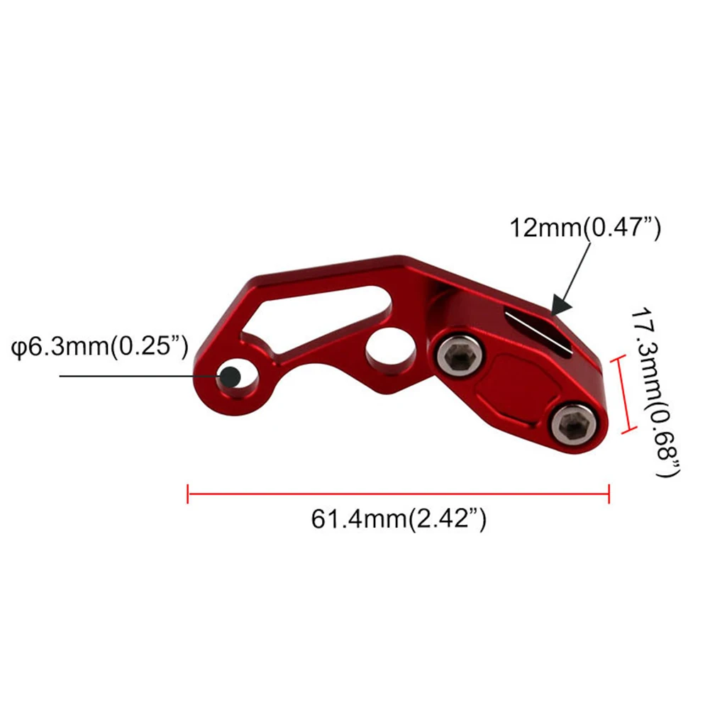 Hose Clamp Oil Hose Clamp Adjuster Motorcycle Red Blue Brake for Cable Clamp for general Hose Silver 1pcs Gold