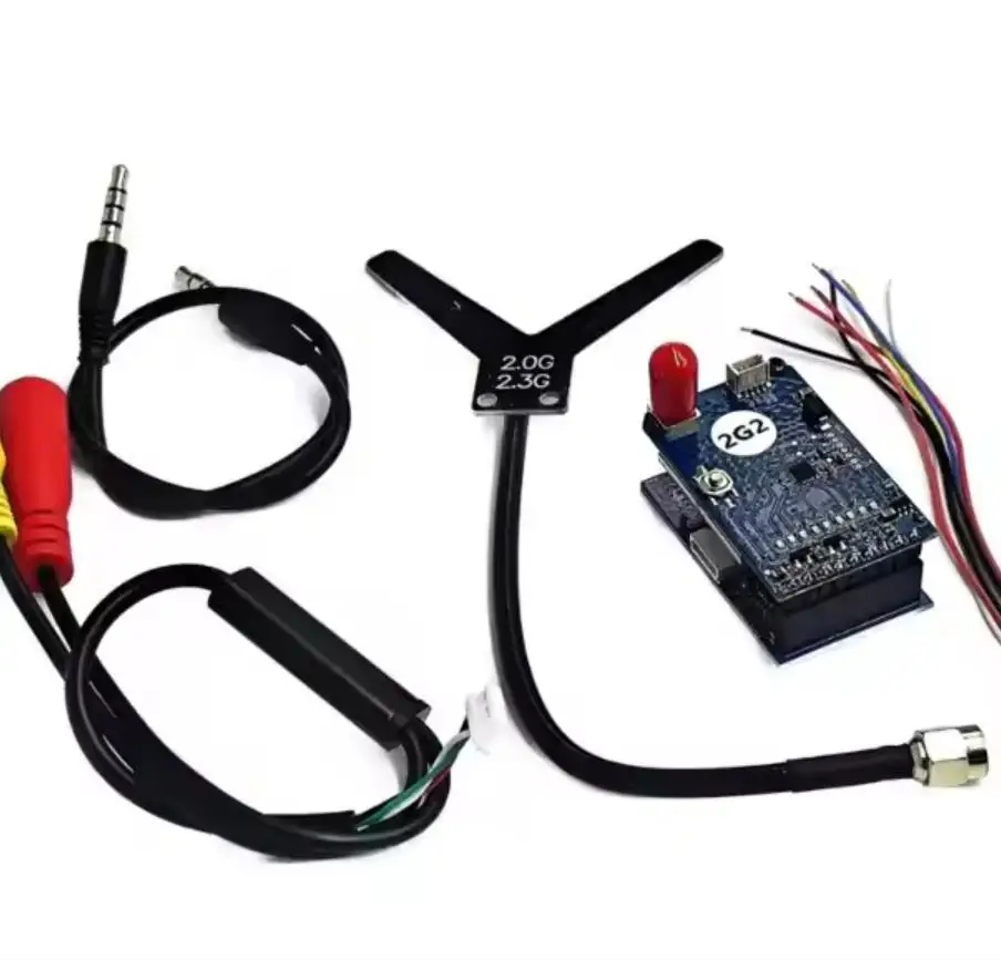 VTX 1.7G 1.6W VRX 8CH FPV Trasmettitore video Serie speciale a lungo raggio per Skyzone V1 V2 FPV Drone Controllore di volo RC Auto