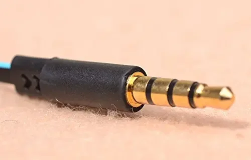 Vmota-Cabo de áudio com controle remoto em linha, microfone, controle de volume universal para Apple,Android 1.0 M, linha estendida, preto, 3,5mm