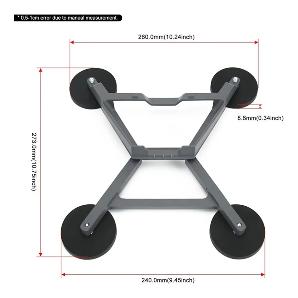 618 Mega Sale For Starlink Mini Car Mount Magnetic 66mm Mount Heat-Resistant Portable Mount