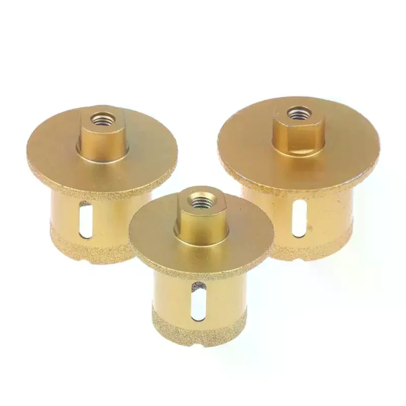 M10 Brazed Washbasin Core Drill Bit Hole Opener Table Basin Tool For Granite Marble Tile Drilling Cutter