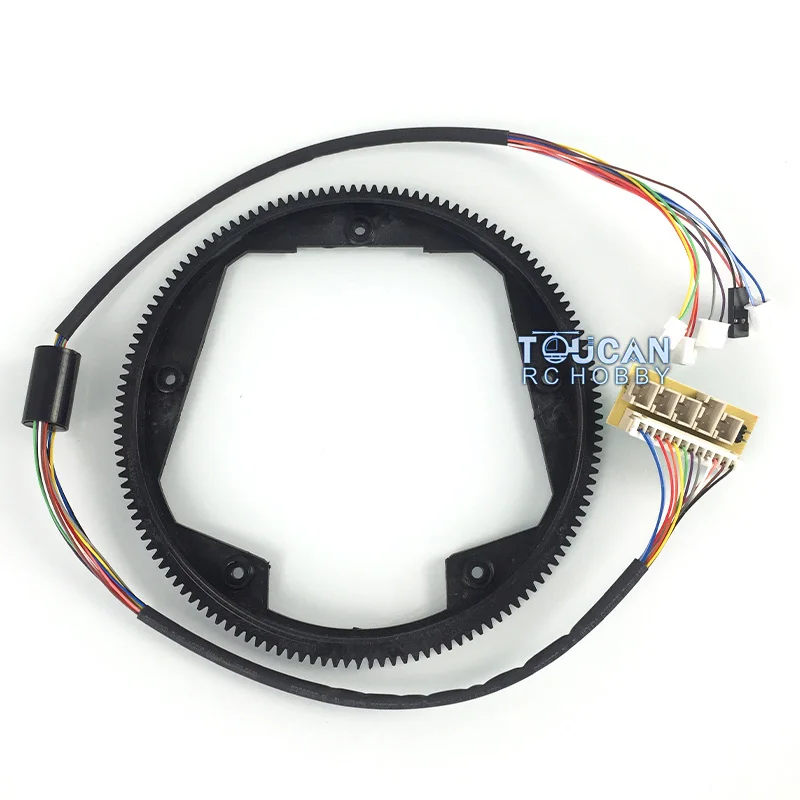 

1/16 Heng Long Spare Parts RC Tank Big Plastic 360° Rotating Gear 6.0 Electric Slip Ring 12P THZH0801-SMT2