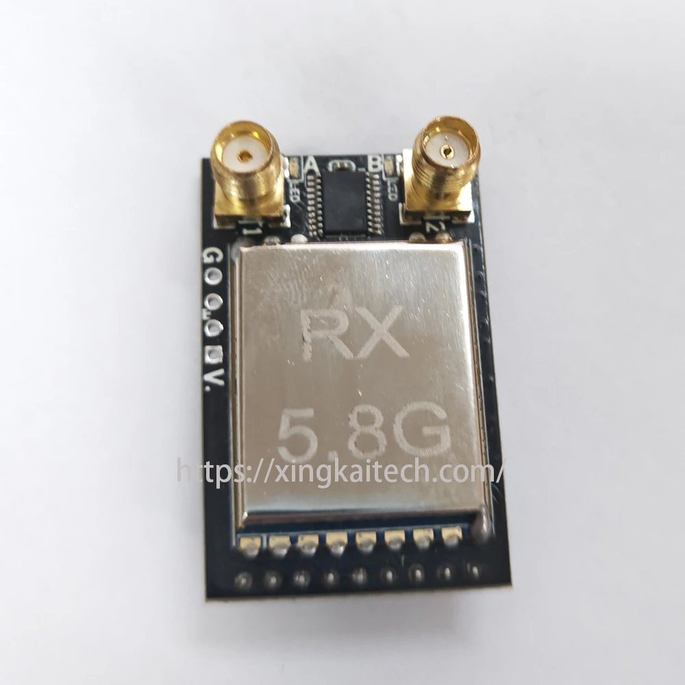4.9G-5.8G VRX Long range 40CH Audio /Video Analog Receiver Modules 5645MHz- 5945MHz for EV800D Pro FPV Skyzone DJI Goggles V1 V2