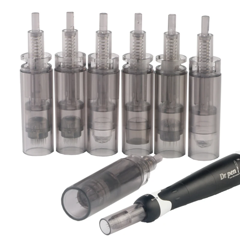 5/10/50pcs Dr.pen A7 Derma Pen ตลับหมึกเข็มเปลี่ยน ULTIMA-A7 Microneedling 12/ 24/ 36/ 42 Pin 3D 5D Nano รอบเข็ม