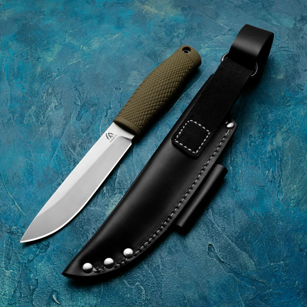 HUANGFU High quality steel outdoor knife, used for hunting, hiking, and adventure wilderness survival, the best gift for men