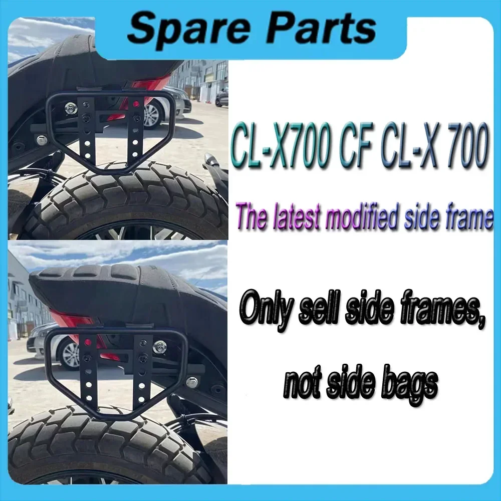 Rahmen-Seitentaschen-Gepäckträger, passend für CF MOTO CLX 700, wasserdichte Reisetasche für CF MOTO CL-X 700 CL-X 700 CLX-700 Neu