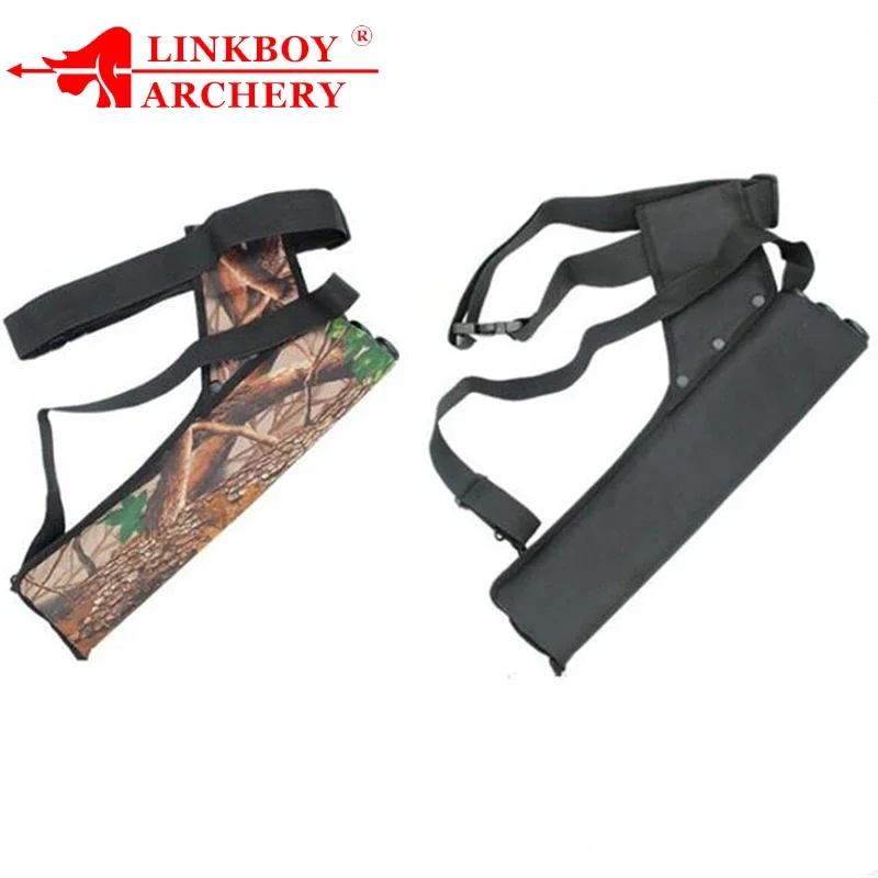 Arrow Bag 49*14 cm Oxford Cloth Arrow Quiver 3 Tubes Single Shoulder for Bow and Arrow Archery Hunting Shooting Accessories