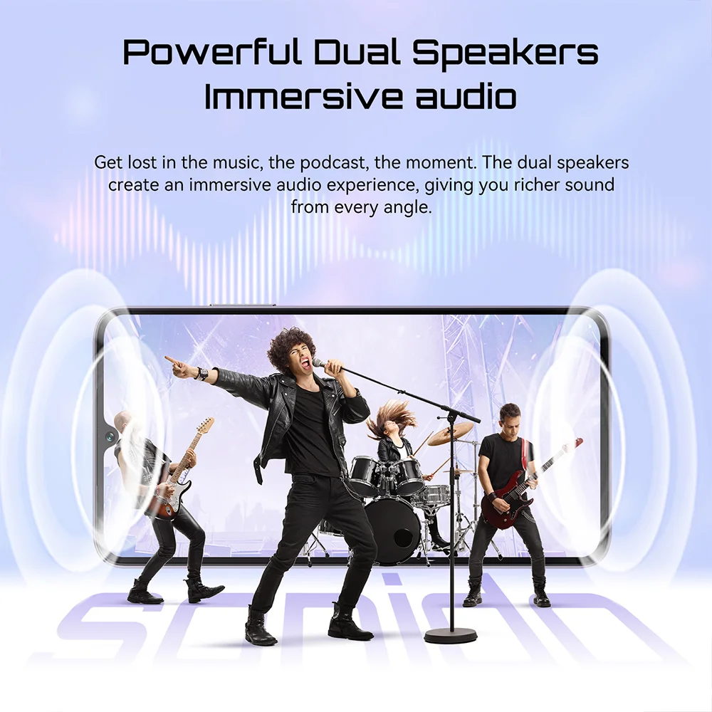 Cubot Smartphone Android 15 A40, 12GB RAM+256GB ROM, 6.88-Inch 120Hz Screen,Octa-core, 48MP Camera, 5100mAh Battery,NFC,Face ID