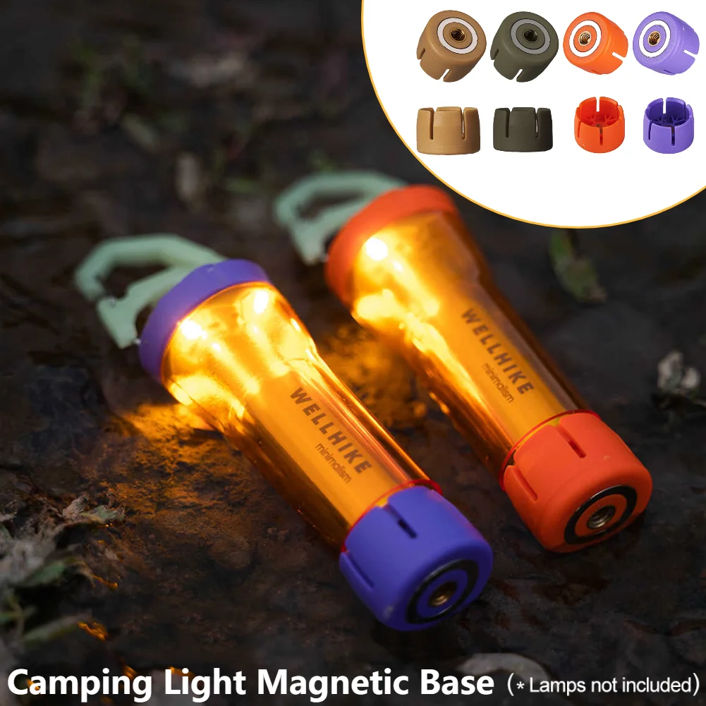 Camping Light Magnetic Base Lightweight LED Camping Lantern Base Portable Strong Suction Tent Light Base for GZ Light Accessorie