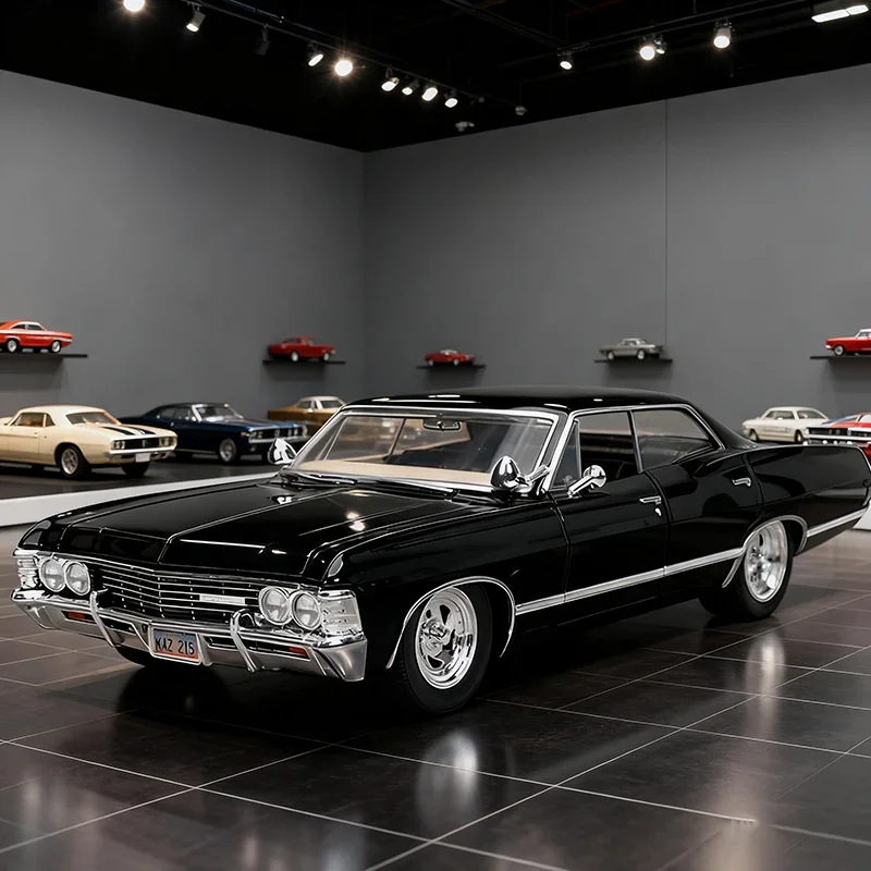 รถโมเดล JADA อัลลอยด์ อัตราส่วน 1:24 รุ่น IMPALA SS SPORT SEDAN ปี 1967 ของเล่นรถจำลองสำหรับเด็ก