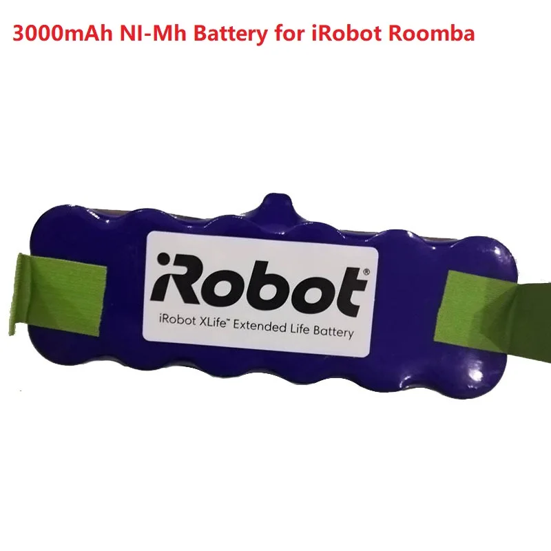 Original 3000mAh Battery For iRobot Roomba Vacuum Cleaner 500 510 530 570 580 600 630 650 700 780 790 900 800 Series 895 891 890