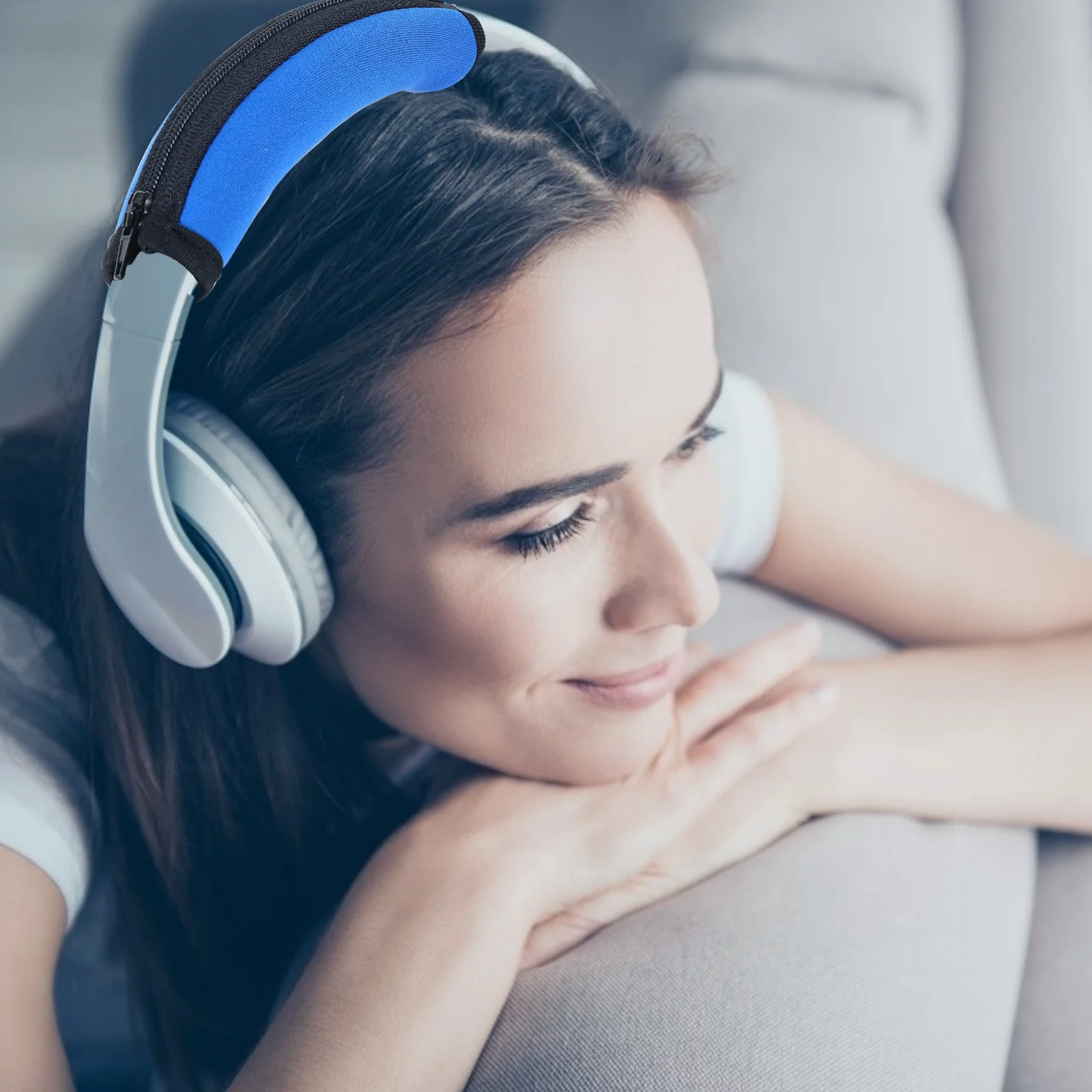 

1pc Headphone Headband Pad Soft Replacement Cushion For Wh-1000Xm2 Xm3 Headband Cover Earpad Protector Portable Audio Device