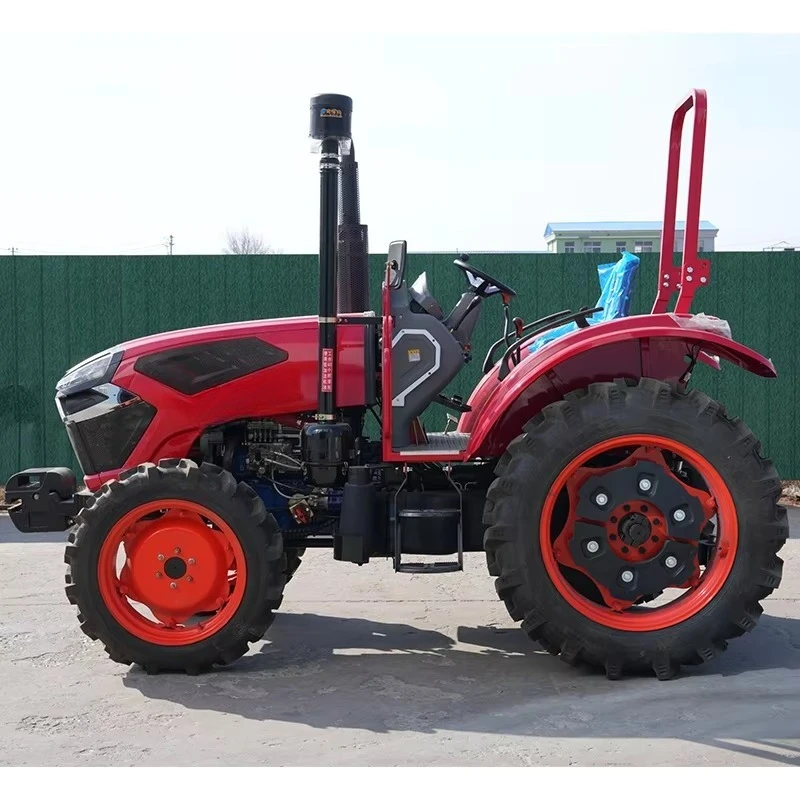 Farm Tractors 50HP70HP 80HP 90HP 100HP 4x4 Wheeled Tractor for Sale