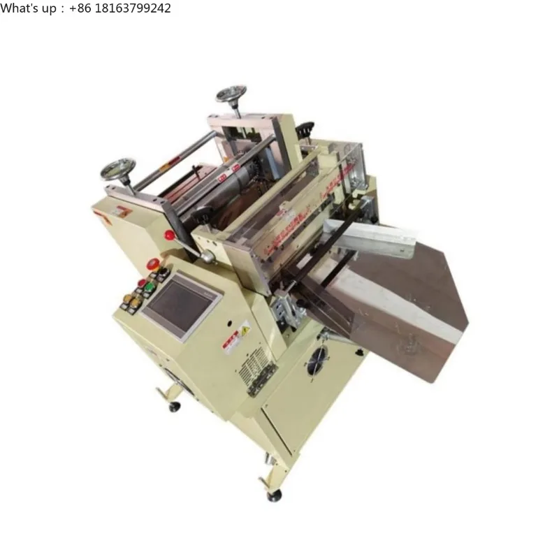 의류용 롤강철 구조의 PLC 컴퓨터 자동 전기 슬리팅 및 절단기