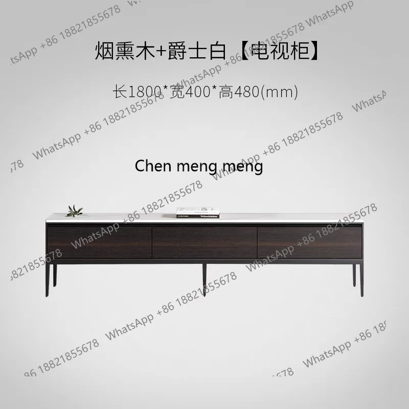 خزانة تلفزيون من بلاطة روك، طاولة قهوة خفيفة، غرفة معيشة فاخرة وبسيطة، حجم شقة بسيطة