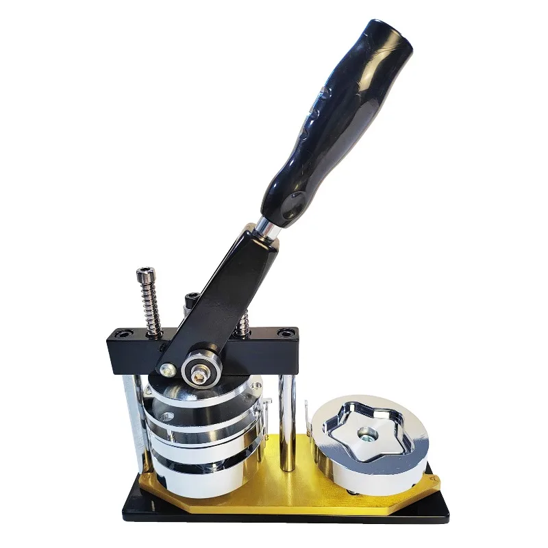 

【Brand New】 Star Shape Manual Fridge Magnet Making Machine Button Making Machines Kit With Paper Cutter And Consumables