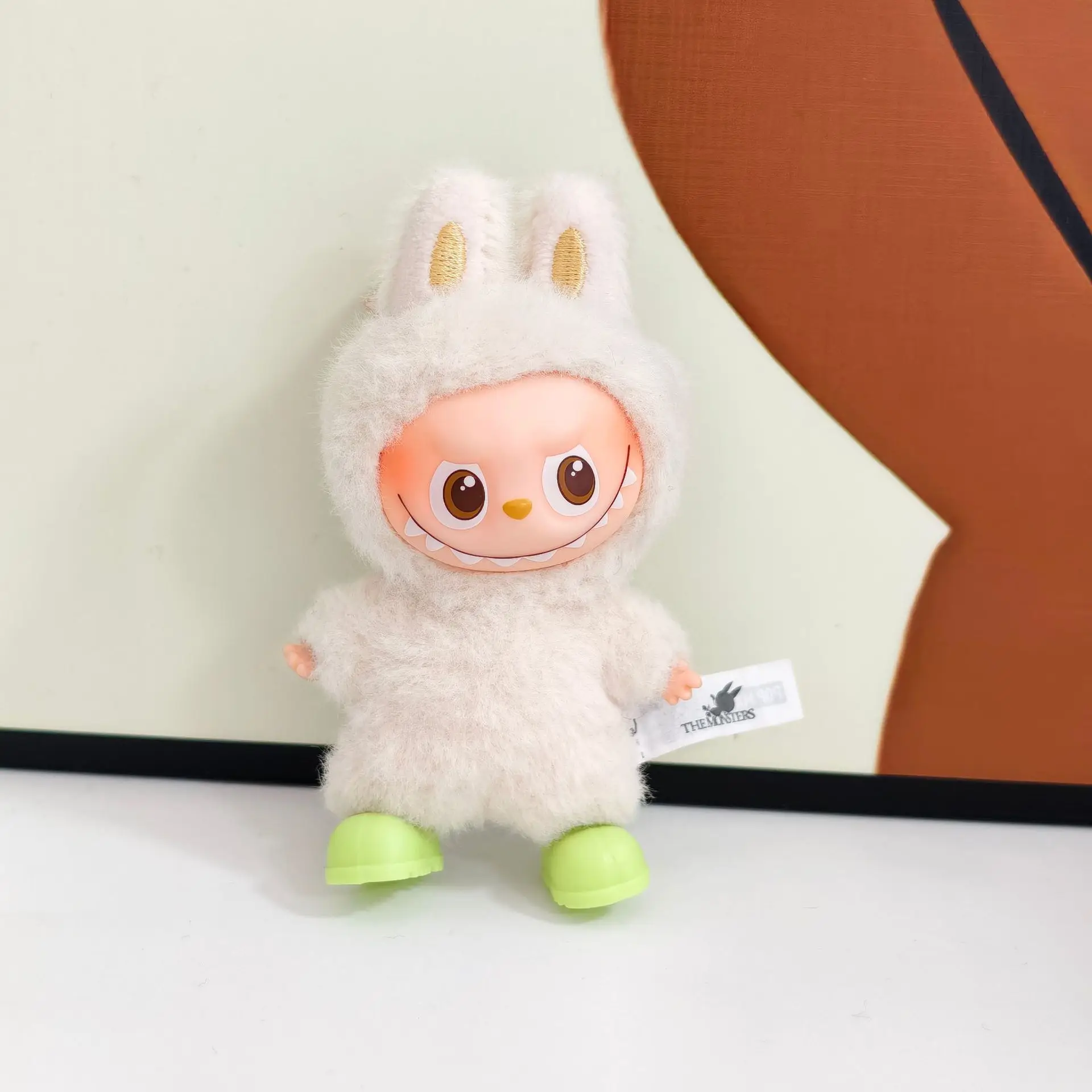 

For 10cm 4th Gen Mini Labubu Pin for Love Series Baby Shoes Rain Boots 10cm Labubu 4.0 Doll Accessories