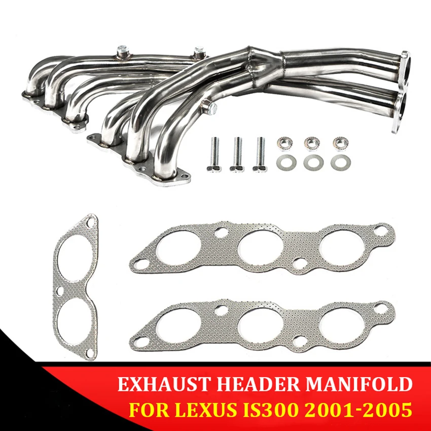 

Stainless Steel Exhaust Headers Manifold For Lexus IS300 2001~2005 Car Exhaust System Accessories High Quality Modification Kits