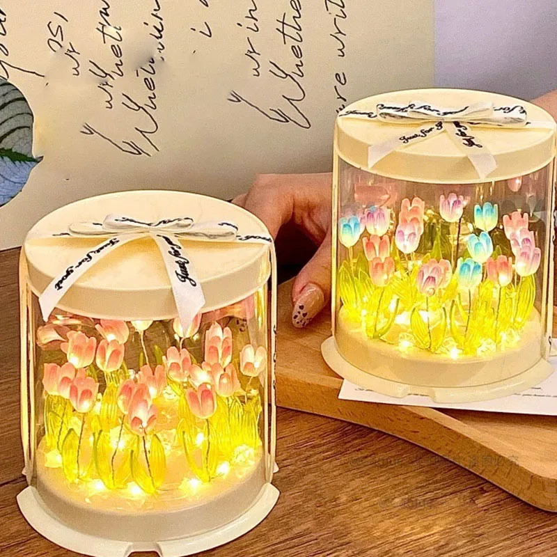 Рисунок 5 - DIY тюльпан лампа имитация цветка