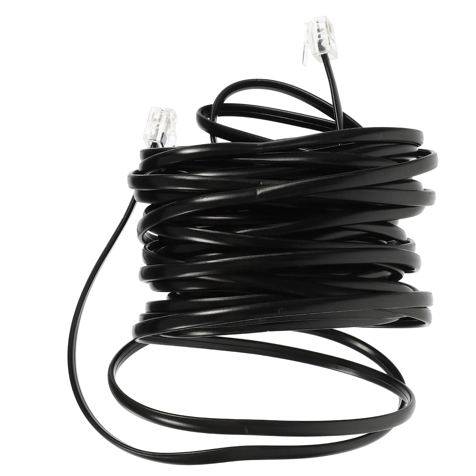 Premium Telephone Wire Extension Cord for Landlines and Phones Soft Non-Kinking Cable for Reliable Connection in Office Or Home
